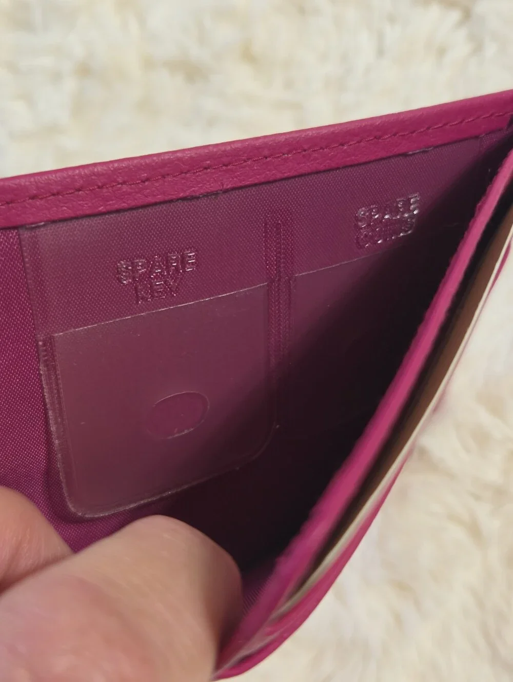 Buxton - 2 Pc. Genuine Leather Coin & Card ID Change Purse Mini Wallet